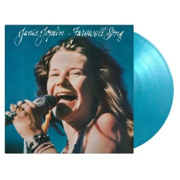 Janis Joplin Farewell Song LP ~ Numb/Ltd Ed Color Vinyl (Turquoise) ~ Brand New! - Picture 2 of 2